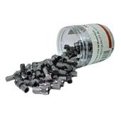RG6 22mm Siyah Konnektör Kutulu 100 Adet - 1