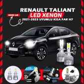 Renault Taliant 2021-2023 Kısa Far Uyumlu Şimşek Etkili Led Xenon Performance Series H7 thumbnail 1