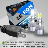 Renault Symbol 2013-2021 Kısa Far Uyumlu Şimşek Etkili Led Xenon Performance Series H7 - 2