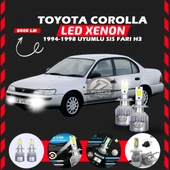 Toyota Corolla Efsane Kasa Sis Farı Uyumlu Şimşek Etkili Led Xenon Performance Series H3 thumbnail 1
