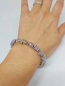 Kalsedon Taşı Tasarım Bileklik (55892) thumbnail 3