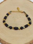 Siyah Turmalin Taşı Tasarım Bileklik (55968) thumbnail 4