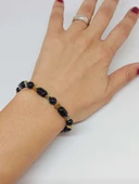 Siyah Turmalin Taşı Tasarım Bileklik (55968) thumbnail 3