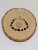 Siyah Turmalin Taşı Tasarım Bileklik (55968) thumbnail 5