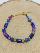 Lapis & Sodalit Taşı Tasarım Bileklik (55970) thumbnail 4