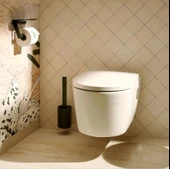 Hansgrohe WallStoris Raflı Tuvalet Kağıtlığı Satin Siyah 27928670 - 2