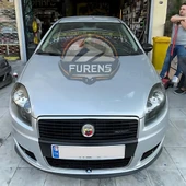 Fiat Linea 2007-2017 Uyumlu H lip Esnek Ön Lip 2 Parça Karlık Ön Ek Tampon Altı Dil thumbnail 1