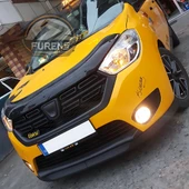 Dacia Lodgy 2012-2019 Uyumlu H lip Esnek Ön Lip 2 Parça Karlık Ön Ek Tampon Altı Dil thumbnail 8