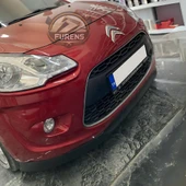 Citroen C3 2010-2015 Uyumlu H lip Esnek Ön Lip 2 Parça Karlık Ön Ek Tampon Altı Dil - 4