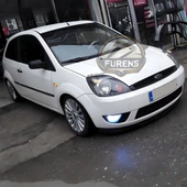 Ford Fiesta 2002-2008 Uyumlu H lip Esnek Ön Lip 2 Parça Karlık Ön Ek Tampon Altı Dil - 10