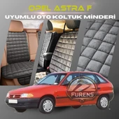 Opel Astra F Antrasit Renk Tay Tüyü Cepli & Terletmez Sırtlı Oto Koltuk Minder Seti - Koltuk Koruma Kılıfı (ÖN & ARKA TAM SET) thumbnail 1