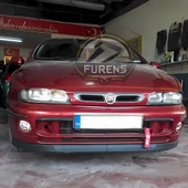 Fiat Marea 1997-2007 Uyumlu H lip Esnek Ön Lip 2 Parça Karlık Ön Ek Tampon Altı Dil thumbnail 1