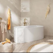 Hansgrohe Tecturis S Tek Kollu Küvet Bataryası Mat Bronz 73440140 thumbnail 2