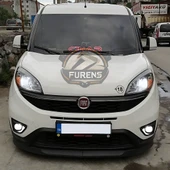 Fiat Doblo 4 2015-2023 Uyumlu H lip Esnek Ön Lip 2 Parça Karlık Ön Ek Tampon Altı Dil thumbnail 1
