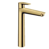 Hansgrohe Talis E Lavabo Bataryası 240 Sifon Kumandalı Altın 71716990 - 1