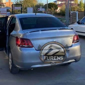 Peugeot 301 Bagaj Üstü Yarasa Spoiler Piano Black - 2