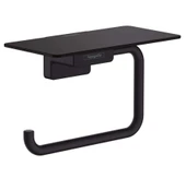 Hansgrohe AddStoris Raflı Tuvalet Kağıtlığı Satin Siyah 41772670 - 1