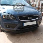 Ford Focus 2 2005-2008 Uyumlu H lip Esnek Ön Lip 2 Parça Karlık Ön Ek Tampon Altı Dil thumbnail 9