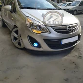 Opel Corsa D 2006-2014 Uyumlu H lip Esnek Ön Lip 2 Parça Karlık Ön Ek Tampon Altı Dil - 8