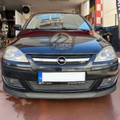 Opel Corsa C 2000-2006 Uyumlu H lip Esnek Ön Lip 2 Parça Karlık Ön Ek Tampon Altı Dil - 7