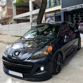 Peugeot 207 2006-2014 Uyumlu H lip Esnek Ön Lip 2 Parça Karlık Ön Ek Tampon Altı Dil thumbnail 6