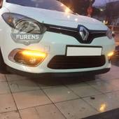 Renault Fluence 2009-2012 Uyumlu H lip Esnek Ön Lip 2 Parça Karlık Ön Ek Tampon Altı Dil thumbnail 5