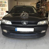 Peugeot 306 1993-2002 Uyumlu H lip Esnek Ön Lip 2 Parça Karlık Ön Ek Tampon Altı Dil - 1