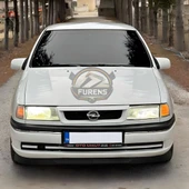 Opel  Vectra A 1988-1995 Uyumlu H lip Esnek Ön Lip 2 Parça Karlık Ön Ek Tampon Altı Dil thumbnail 1