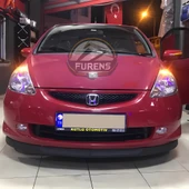 Honda Jazz 2002-2010 Uyumlu H lip Esnek Ön Lip 2 Parça Karlık Ön Ek Tampon Altı Dil - 1