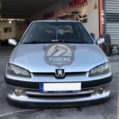 Peugeot 106 1991-2004 Uyumlu H lip Esnek Ön Lip 2 Parça Karlık Ön Ek Tampon Altı Dil thumbnail 1