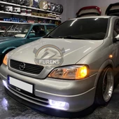 Opel Astra G 1998-2004 Uyumlu H lip Esnek Ön Lip 2 Parça Karlık Ön Ek Tampon Altı Dil - 8