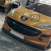 Peugeot 207 2006-2014 Uyumlu H lip Esnek Ön Lip 2 Parça Karlık Ön Ek Tampon Altı Dil thumbnail 8