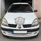 Renault Clio 2 Symbol Hb Sedan 1998-2008 Uyumlu H lip Esnek Ön Lip 2 Parça Karlık Ön Ek Tampon Altı Dil - 5