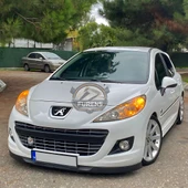 Peugeot 207 2006-2014 Uyumlu H lip Esnek Ön Lip 2 Parça Karlık Ön Ek Tampon Altı Dil thumbnail 10