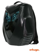 Baykuş LED Gözlü Motor Sırt Çantası, Sırt Çantası, Telefon Kontrollü Ekranlı Çanta, Scooter Çantası - 2