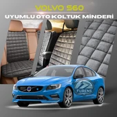 Volvo S60 Antrasit Renk Tay Tüyü Cepli & Terletmez Sırtlı Oto Koltuk Minder Seti - Koltuk Koruma Kılıfı (ÖN & ARKA TAM SET) thumbnail 1