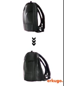 Baykuş LED Gözlü Motor Sırt Çantası, Sırt Çantası, Telefon Kontrollü Ekranlı Çanta, Scooter Çantası - 5