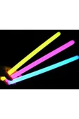 1 Adet 30 cm Glow Işık Karanlıkta Parlayan Fosforlu Kalın Çubuk Yılbaşı Konser Parti İşaret Çubuğu - 3