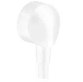 Hansgrohe Fixfit E Duş Çıkış Dirseği Satin Beyaz - 1