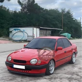 Toyota Corolla Terra 1999-2002 Uyumlu H lip Esnek Ön Lip 2 Parça Karlık Ön Ek Tampon Altı Dil - 10