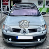 Renault Megane 2 2003-2008 Uyumlu H lip Esnek Ön Lip 2 Parça Karlık Ön Ek Tampon Altı Dil - 9