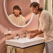 Hansgrohe Tecturis S Lavabo Bataryası 110 Coolstart Krom 73320000 - 2