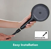 Hansgrohe Designflex Duş Hortumu 1.6 m Satin Siyah - 4
