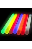 1 Adet 30 cm Glow Işık Karanlıkta Parlayan Fosforlu Kalın Çubuk Yılbaşı Konser Parti İşaret Çubuğu - 1