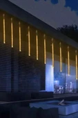 8 Adet 50 cm Meteor Kayan Tüp Led Sarı Işık Parti Düğün Yılbaşı Süsleme Gün Işığı Aydınlatma Süsü - 7