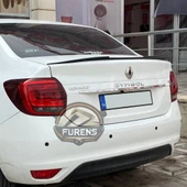 Renault Symbol 2013-2023 Bagaj Üstü Yarasa Spoiler Bagaj Çıtası Piano Black Spoyler - 7