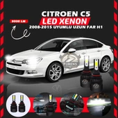 Citroen C5 2008-2015 Uzun Far Uyumlu Şimşek Etkili Led Xenon Light Series H1 thumbnail 1