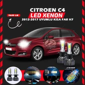 Citroen C4 2012-2017 Kısa Far Uyumlu Şimşek Etkili Led Xenon Pro Series H7 thumbnail 1