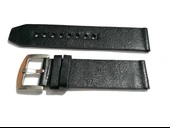 Fado&Her Saate Uyumlu Hakiki Grizi Deri Saat Kordonu 22  mm  (167)  siyah thumbnail 2