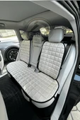 Hyundai İ30 Bej Renk Tay Tüyü Cepli & Terletmez Sırtlı Oto Koltuk Minder Seti - Koltuk Koruma Kılıfı (ÖN & ARKA TAM SET) - 4